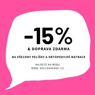 S přicházejícím podzimem přišla i vaše oblíbená slevová akce 🍂 na všechny měkoučké pelíšky z manšestru a ortopedické...