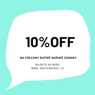 10% sleva na všechny ručně ražené známky! 🥳 Omrkněte nové vánoční motivy, které můžou být skvělým dárečkem pod stromeček 🎄...